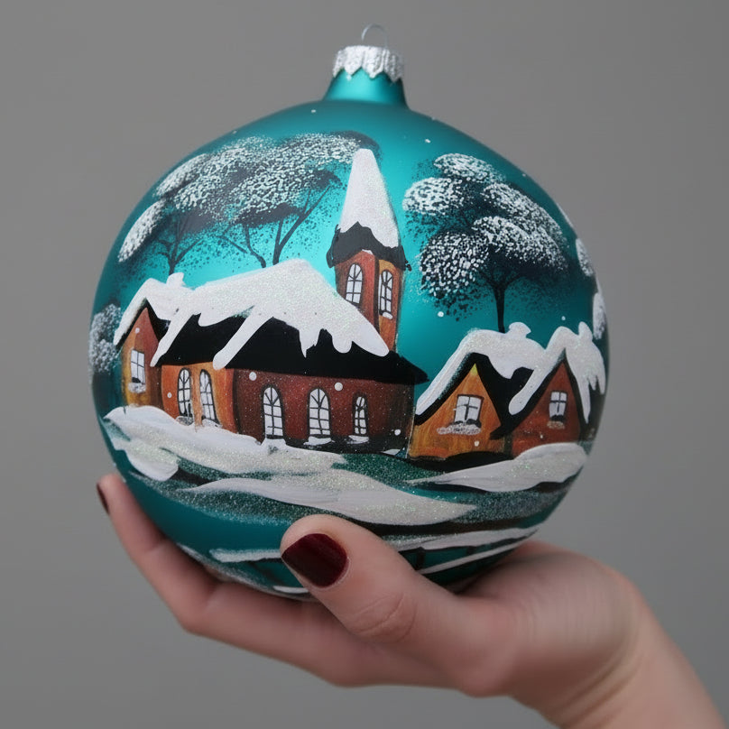 Christmas bauble - Winter Landscape [1 pcs. x 15 cm]