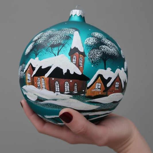 Christmas bauble - Winter Landscape [1 pcs. x 15 cm]