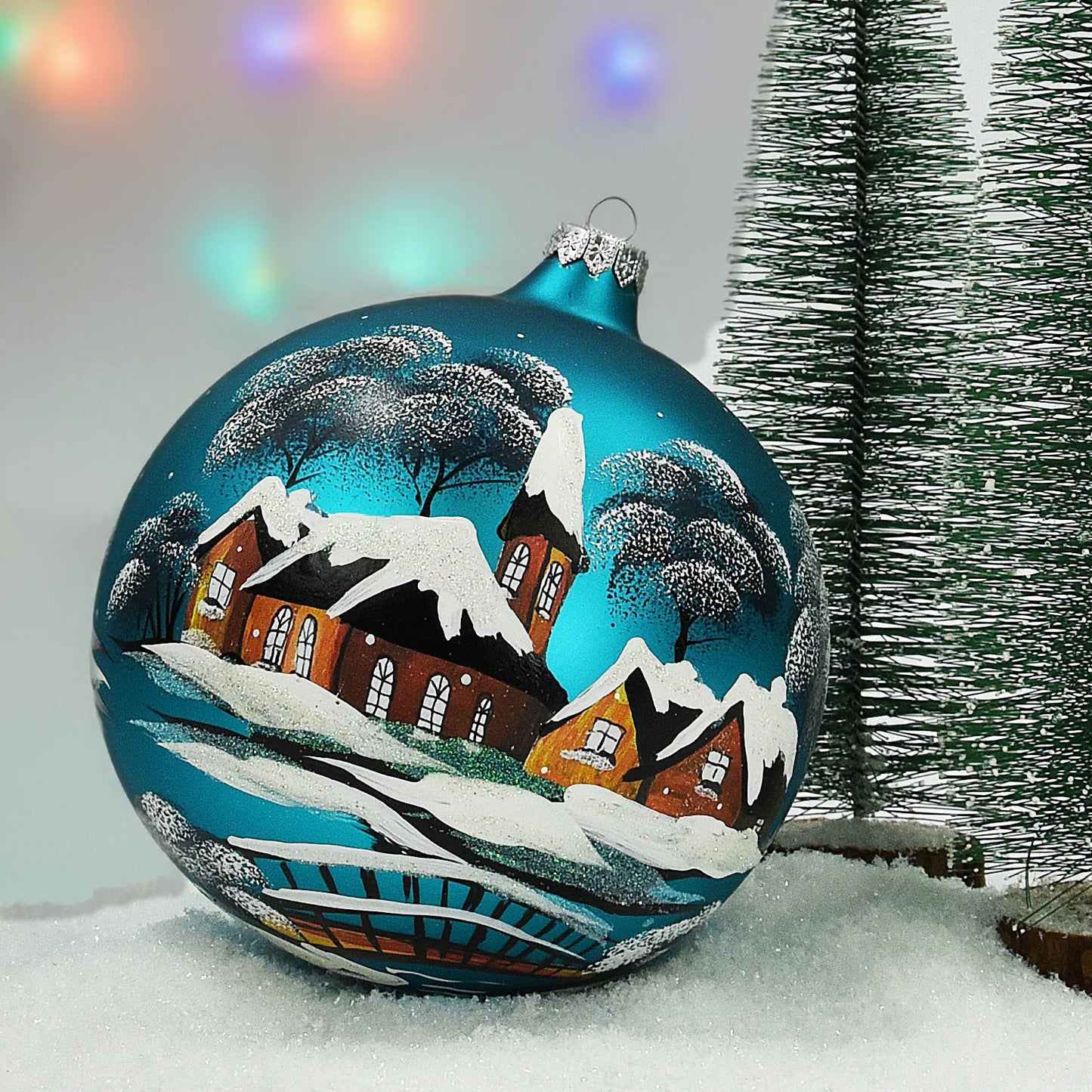 Christmas bauble - Winter Landscape [1 pcs. x 15 cm]